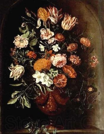 Jan Van Kessel A still life with tulips Norge oil painting art